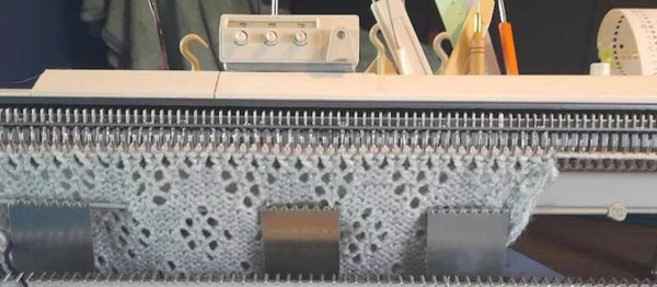 Learning to use a knitting machine
