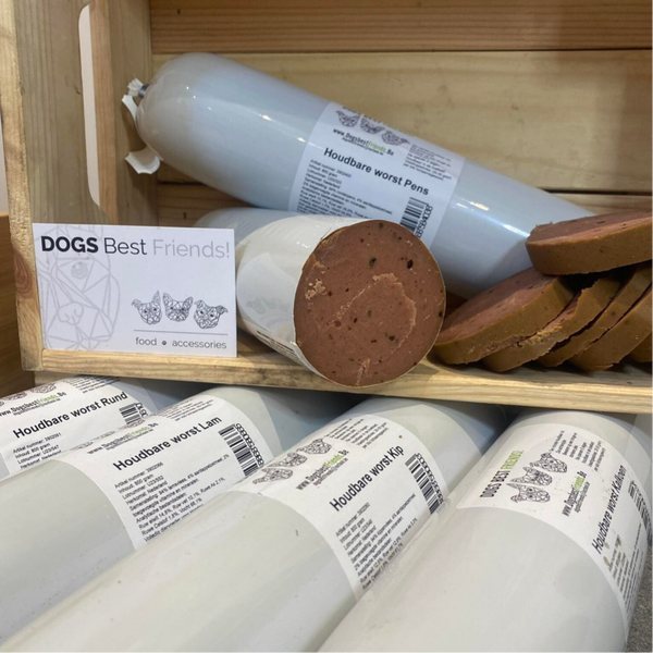 Graanvrije houdbare worst 800g
