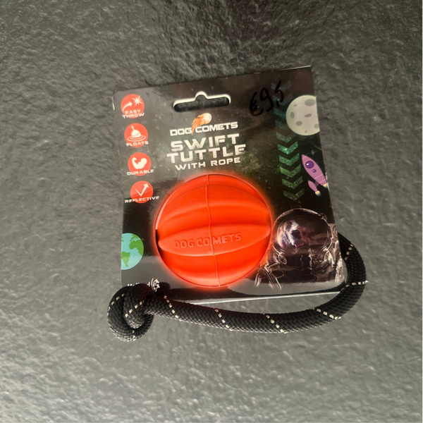 Dog comets Swift Tuttle Bal golven met touw