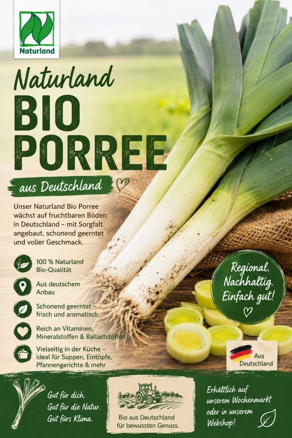 Naturland Bio Porree