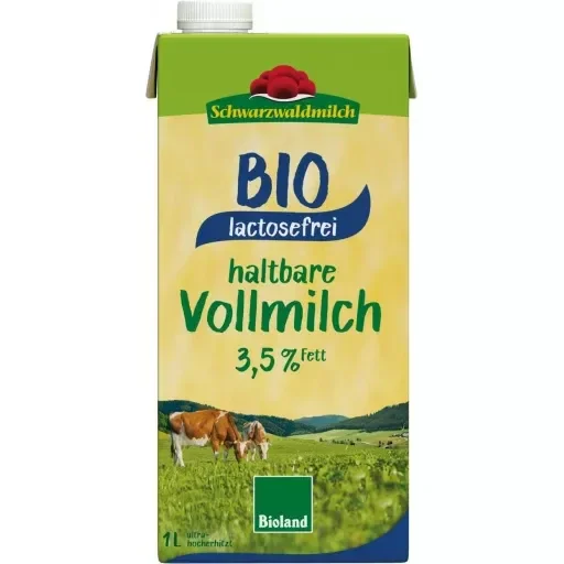 Schwarzwaldmilch lactosefreie Bio H-Milch 3,5%, 1 Liter