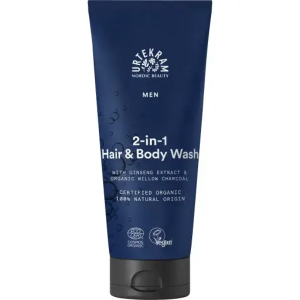 Urtekram Men Hair & Body Wash 1x200ml 2-in-1 Pflegedusche