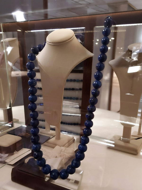 Lapis Lazuli Collier 45 cm