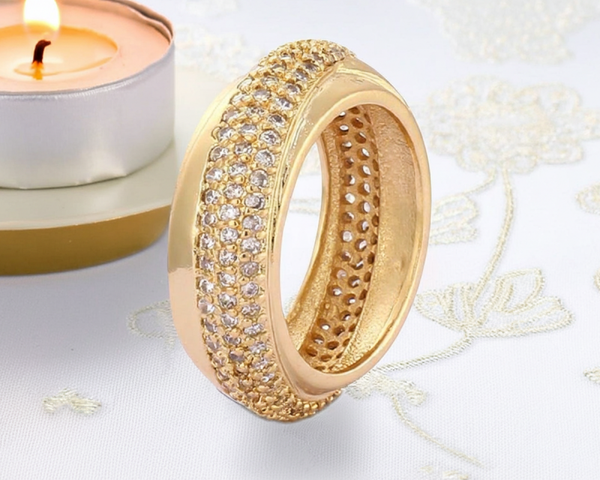 Ring Marakesh 18 karaats RVS maat 18,5