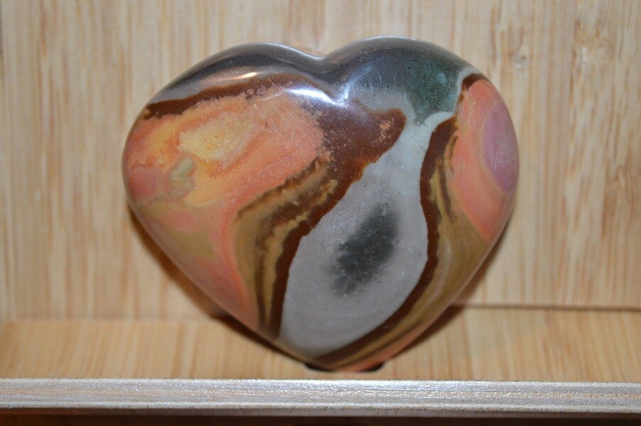 Polychroom Jaspis Hart
