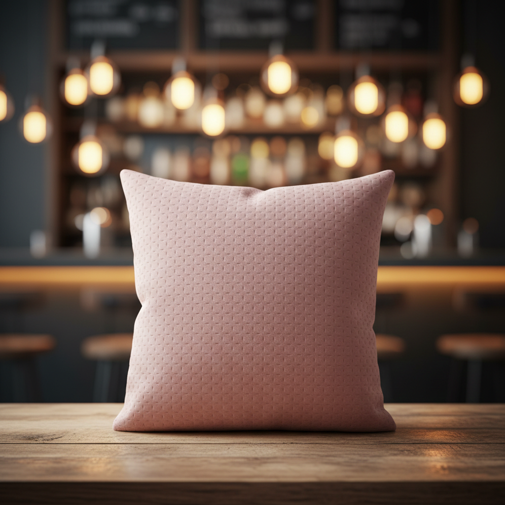 Sierkussen Unique Living roze 45 x 45 cm