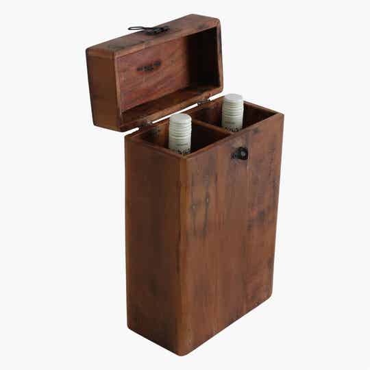 Wijnbox voor 2 flessen wijn