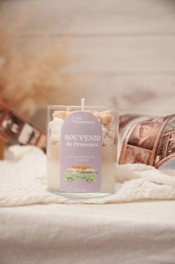Bougie parfumée Lavande – Souvenir de Provence