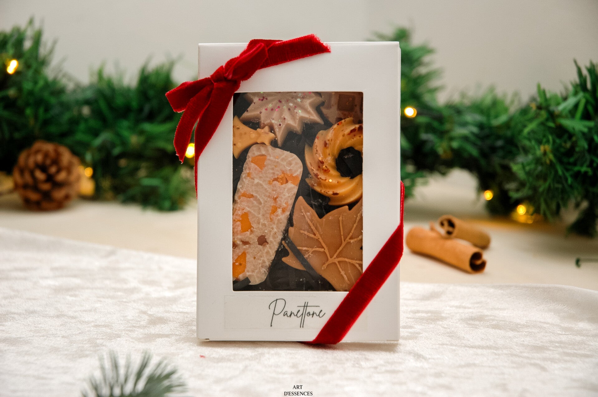 Boite de fondants parfumés 30g parfum Panettone