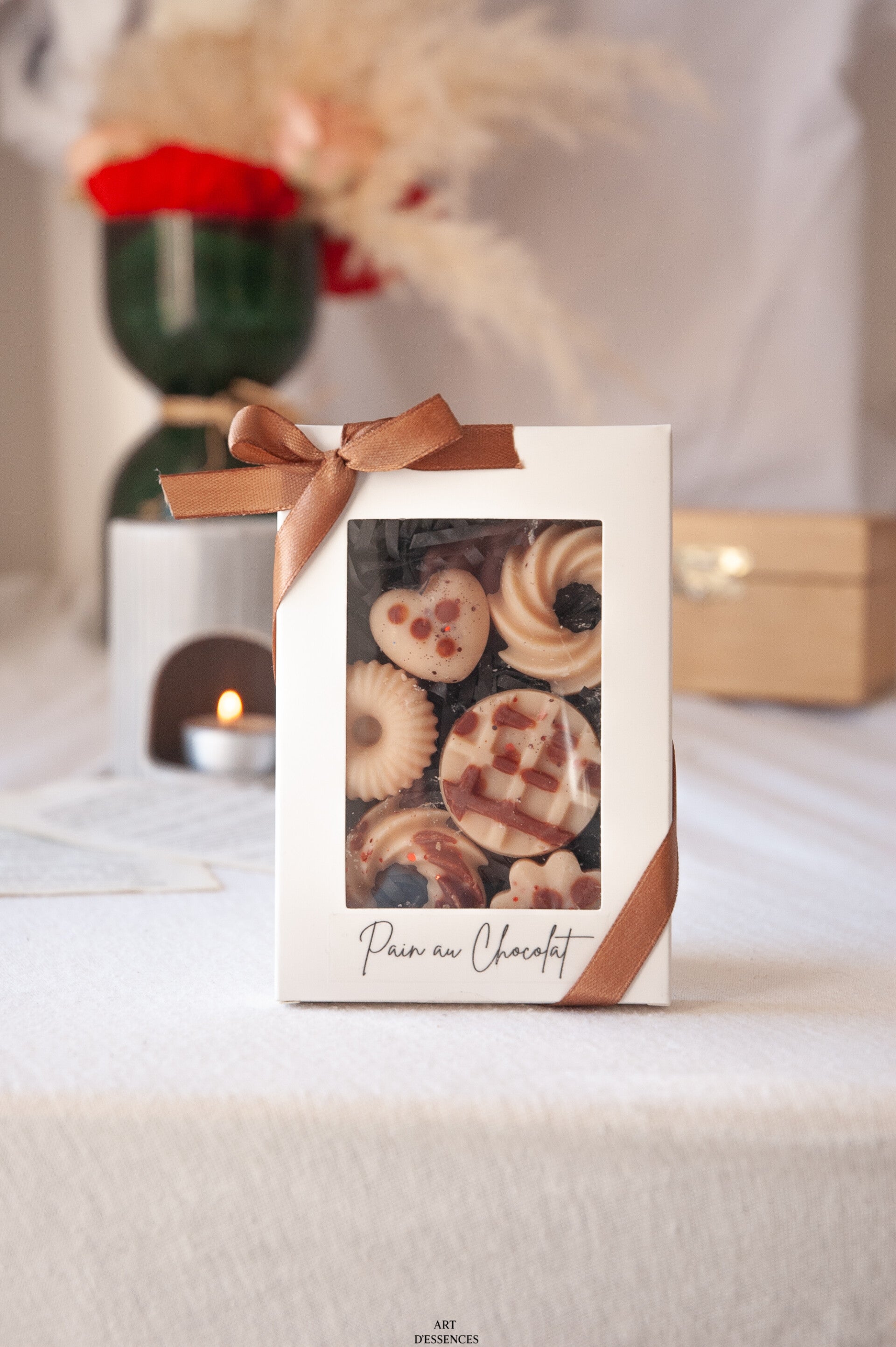 Coffret fondants parfumés – Pain au chocolat