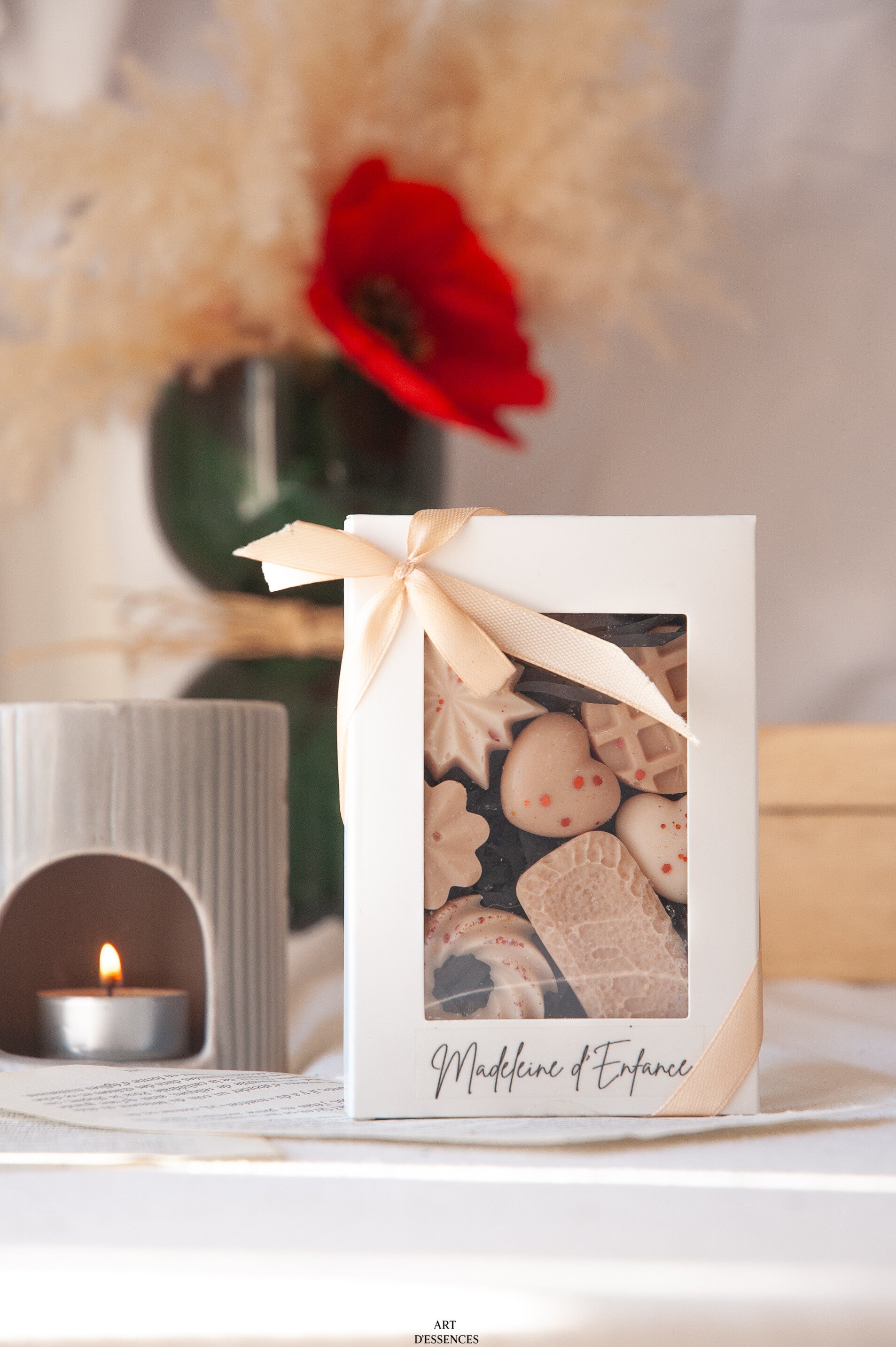 Coffret fondants parfumés – Madeleine d’enfance