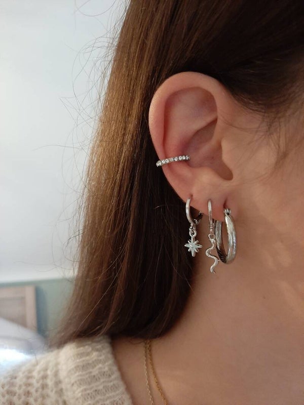 Diamant earcuff