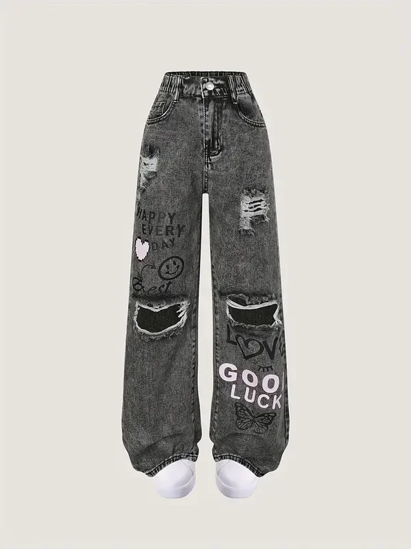 Jugendliche Denim-Jeans