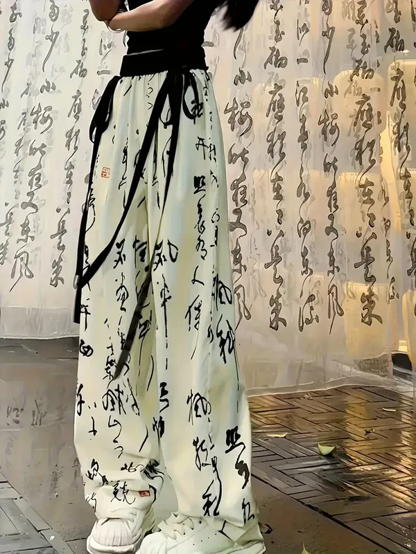 Lockere Schnürhose für Damen