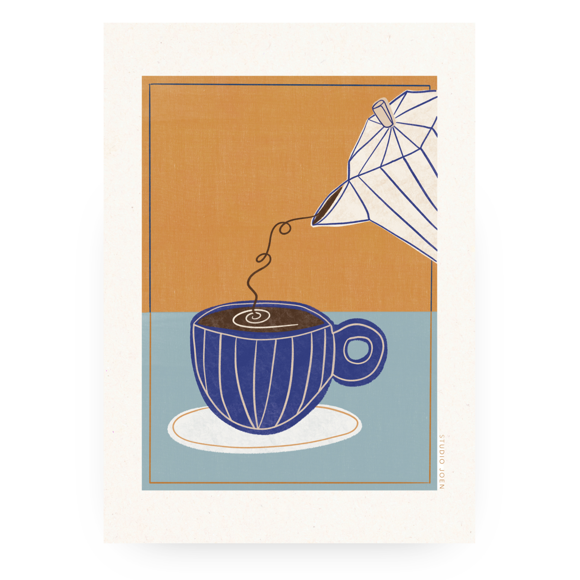 Poster 'Café Crème' | A4