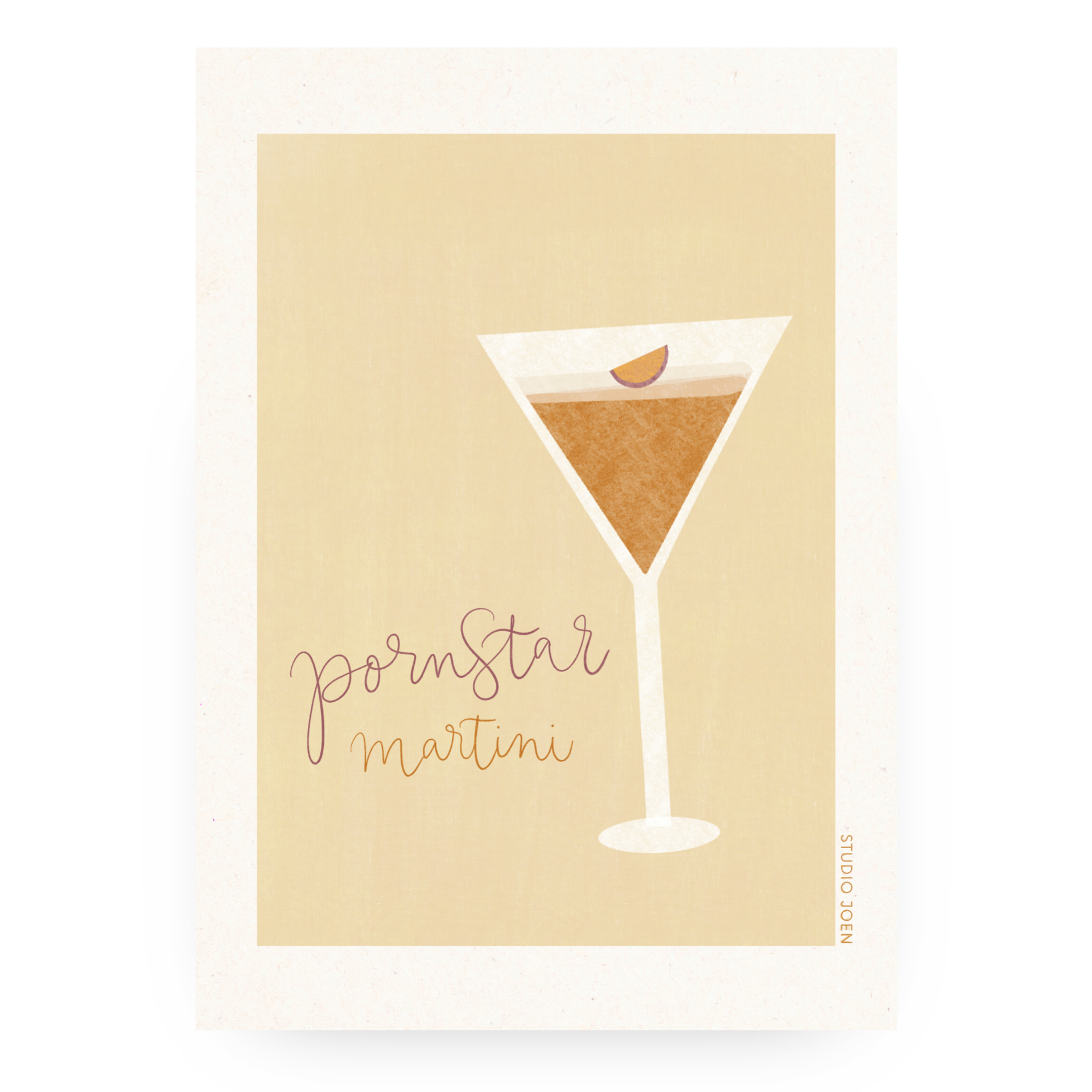 Poster 'Pornstar Martini | A4