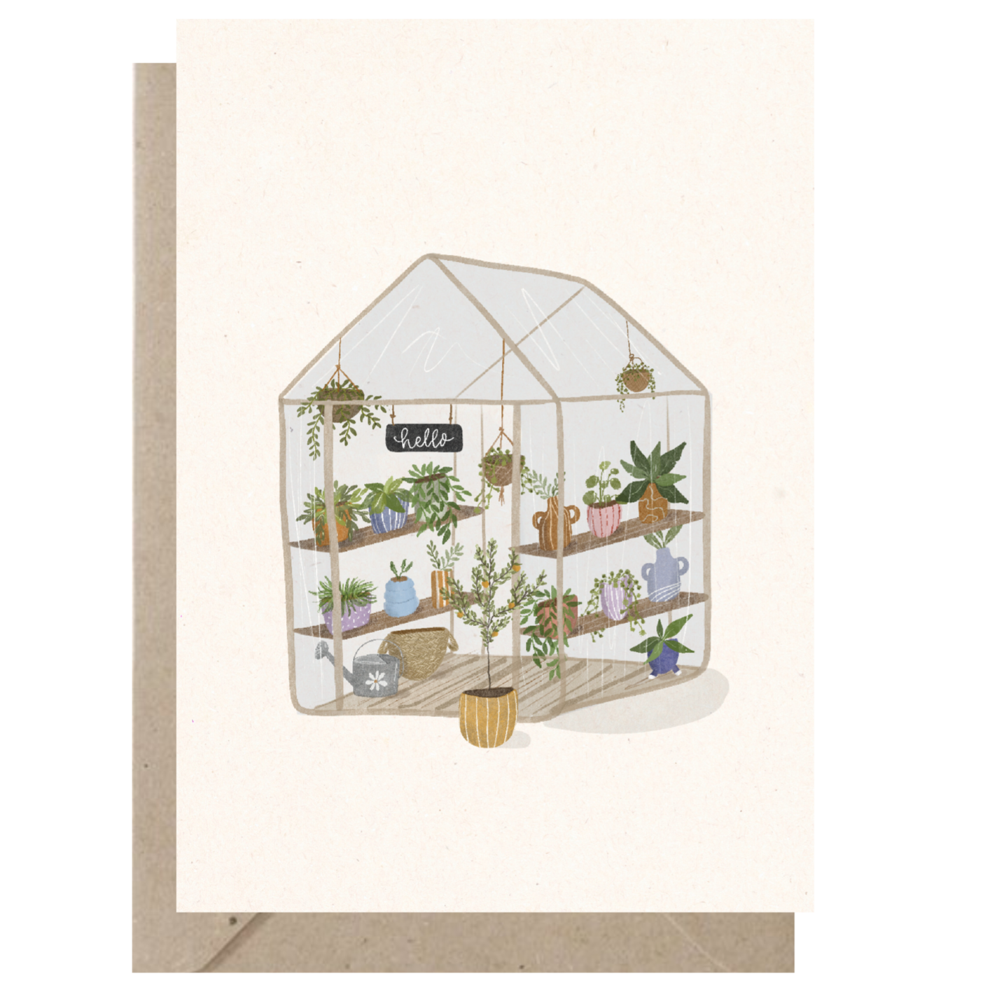 Ansichtkaart | In de kas | B2B