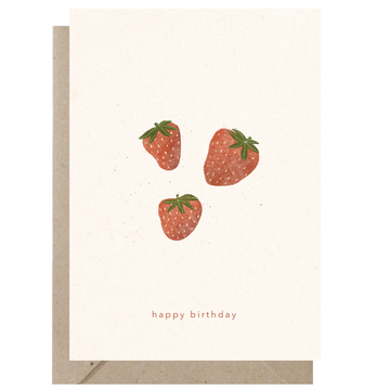 Ansichtkaart | Strawberries
