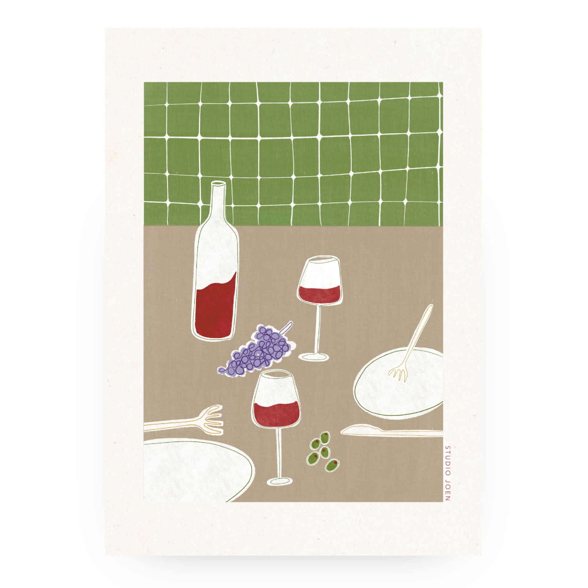 Poster 'Buon Appetito' | A4