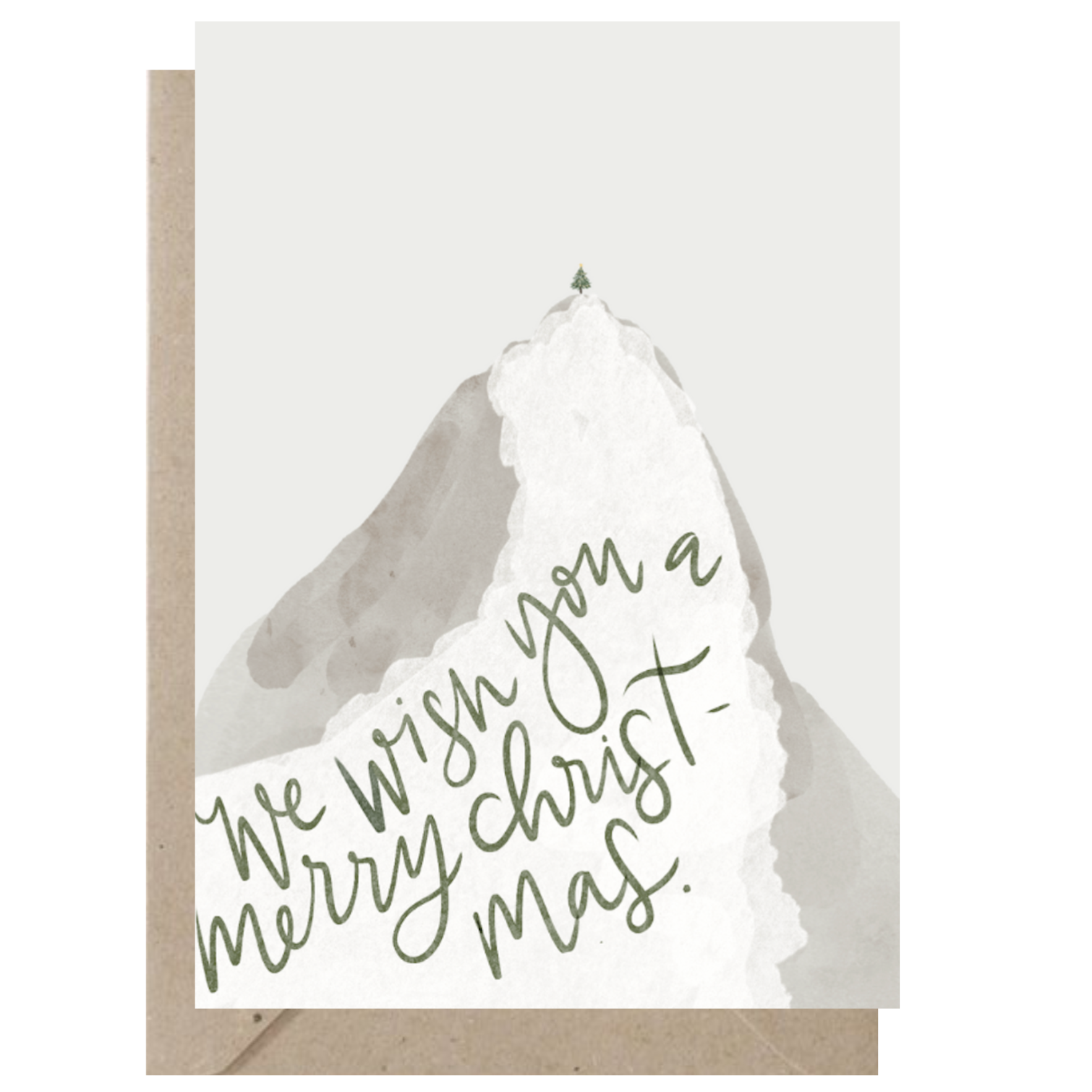 Ansichtkaart | Christmas Mountain