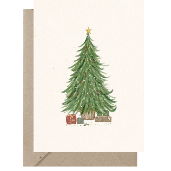 Ansichtkaart | Kerstboom