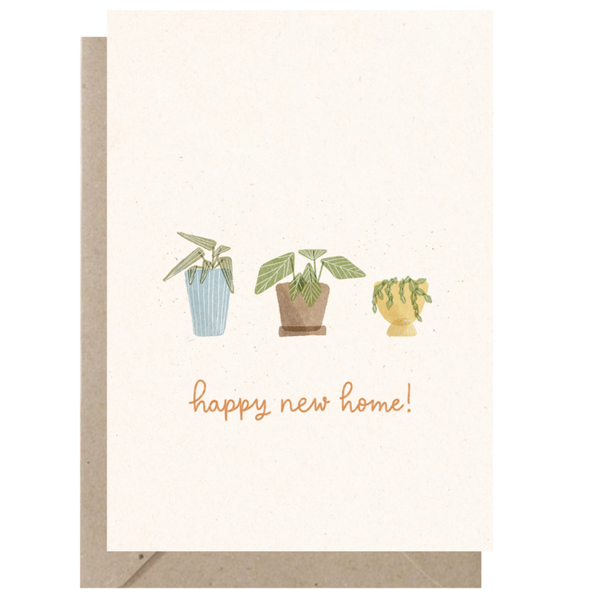 Ansichtkaart | Happy New Home