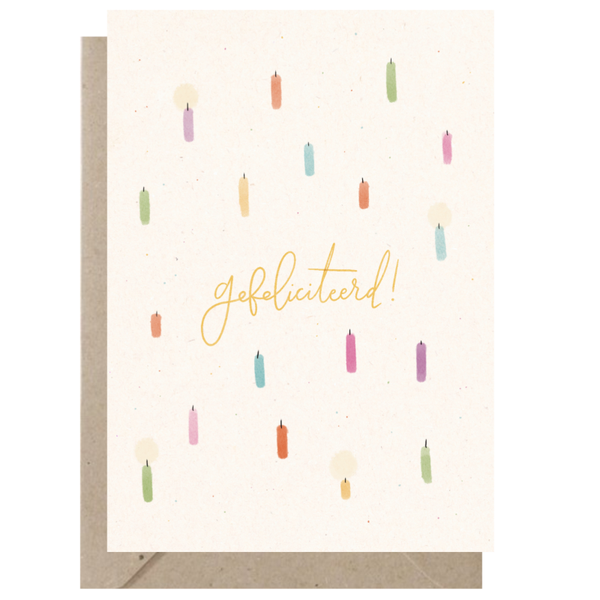 Ansichtkaart | Gefeliciteerd | B2B