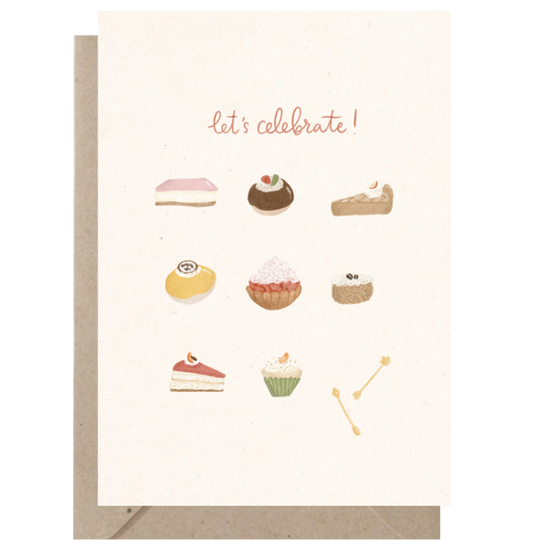 Ansichtkaart | Let's Celebrate | B2B