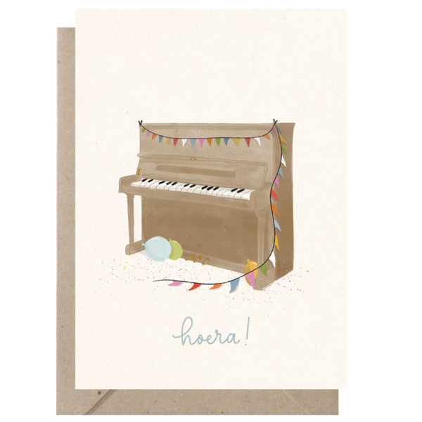 Ansichtkaart | Verjaardagsmuziek | B2B