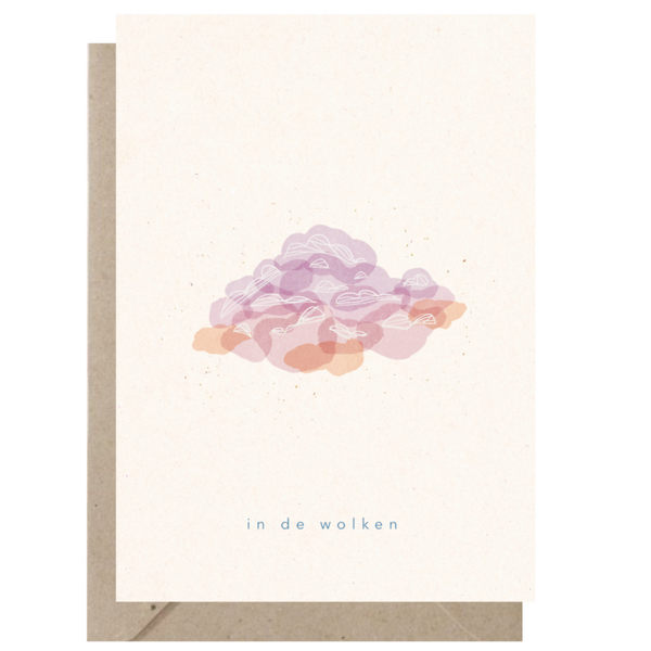 Ansichtkaart | In de wolken | B2B