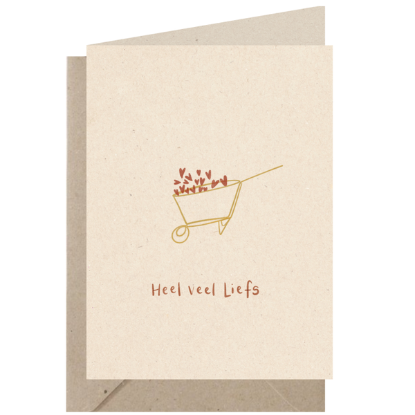 Gevouwen Kaart | Liefs