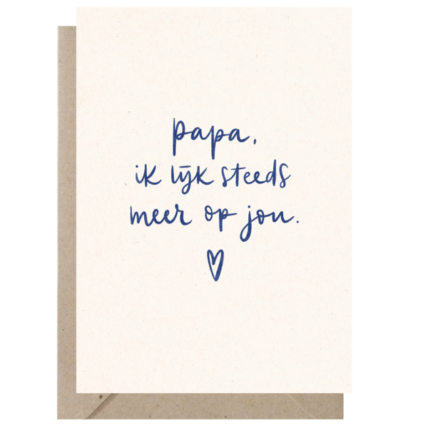 Ansichtkaart | Papa
