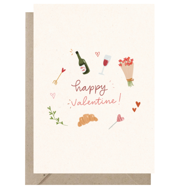 Ansichtkaart | Happy Valentine | B2B