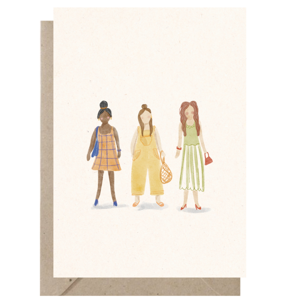 Ansichtkaart | Girls