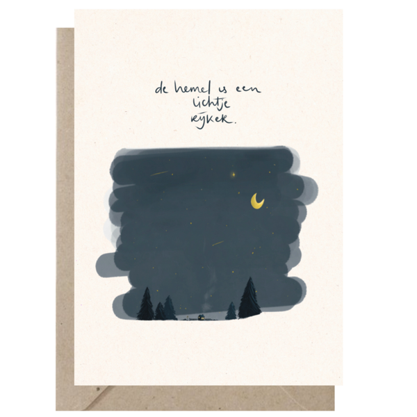 Ansichtkaart | Lichtje | B2B