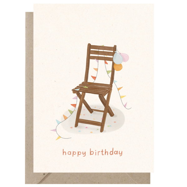Ansichtkaart | Feeststoel | B2B