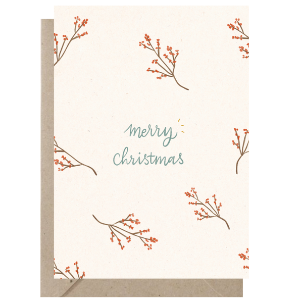 Ansichtkaart | Merry Christmas