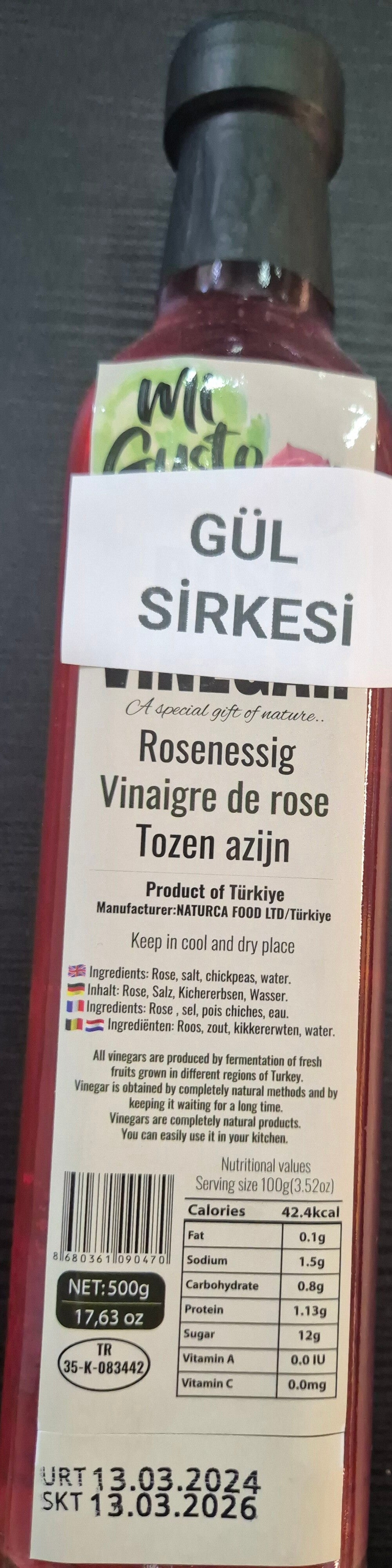 İncir sirkesi  500gr