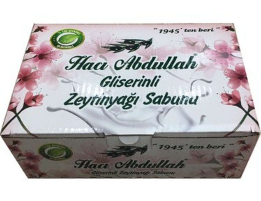 Hacı abdullah marka gliserinli zeytinyağlı sabun