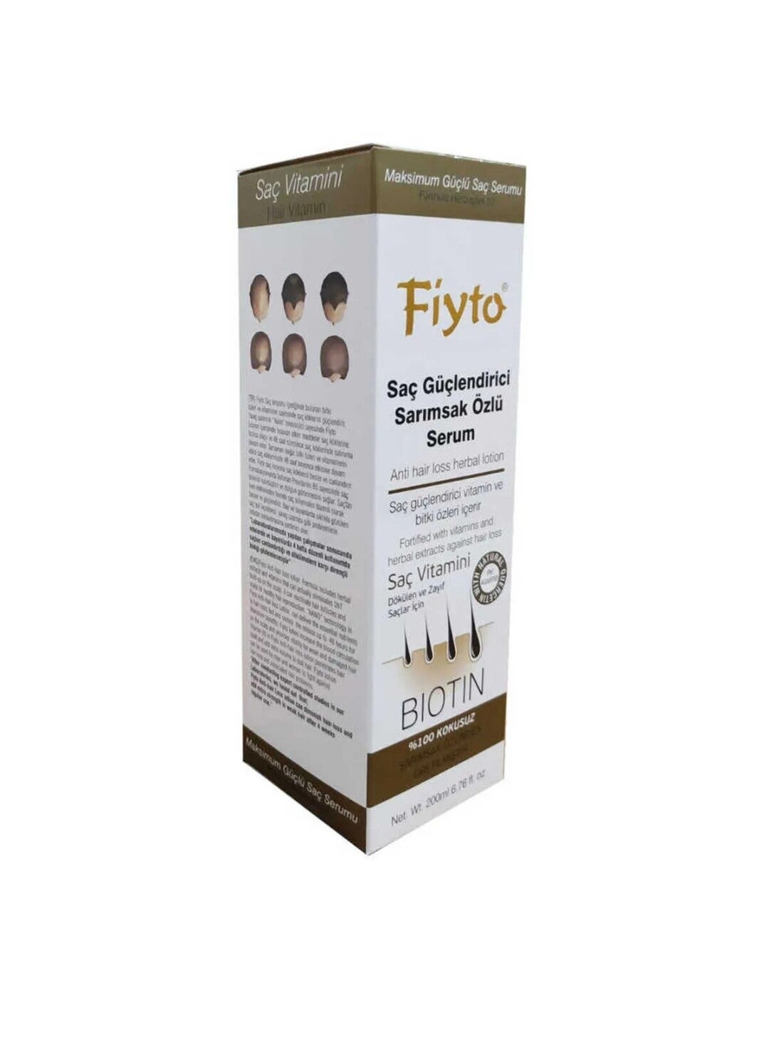 Saç güçlendirici sarımsak özlü serum (250ml)