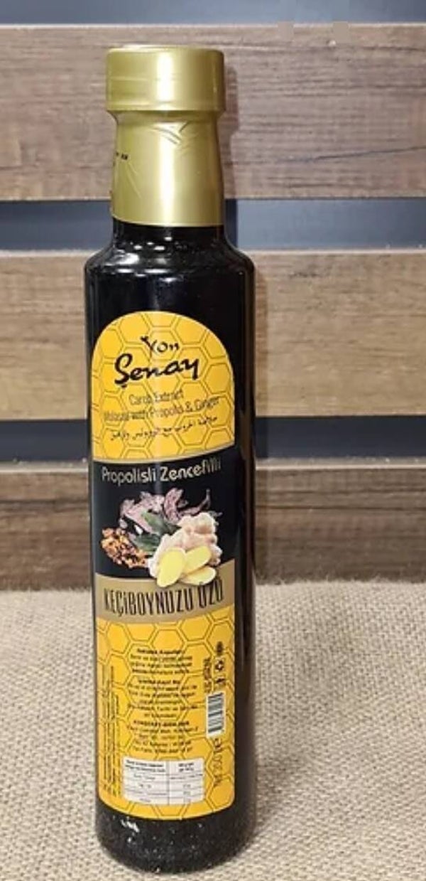 Propolisli zencefilli keçiboynuzu özü 350gr
