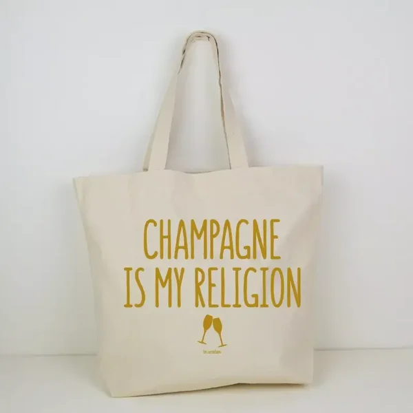 Tote bag Champagne