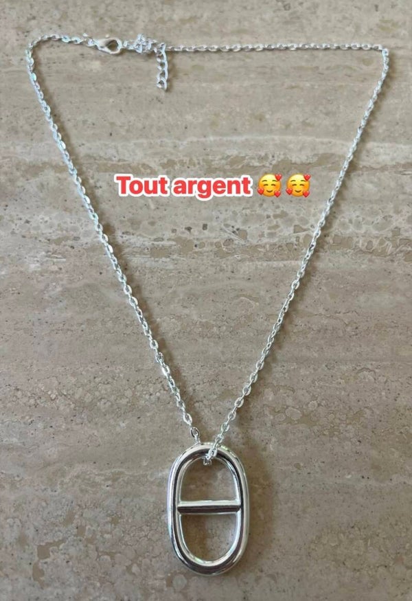 Ras de cou tout argent