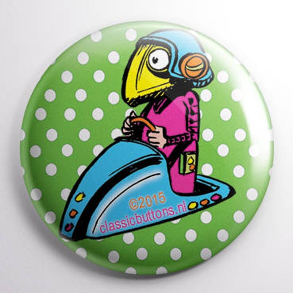 Fantasie figuurtje button