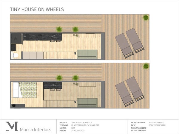 Tiny house on wheels