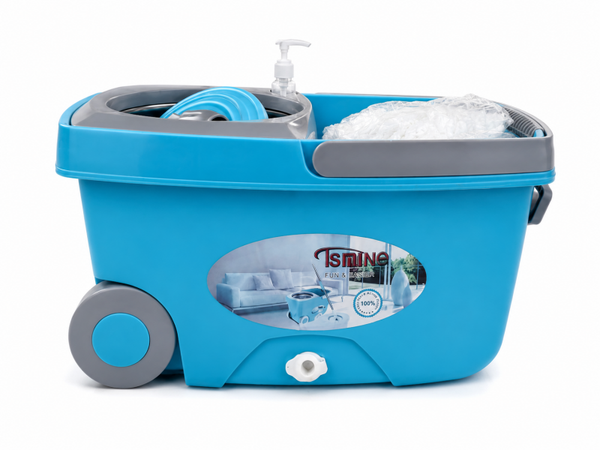 FunClean Spin Mop Bucket System