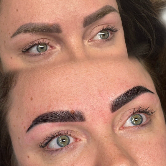 Hybrid brows, Hybrid dye, Hybrid Brow dye, Hybride wenkbrauwverf, wenkbrauwverf, hybrid verf voor wenkbrauwen, woerden, Wenkbrauwen verven woerden