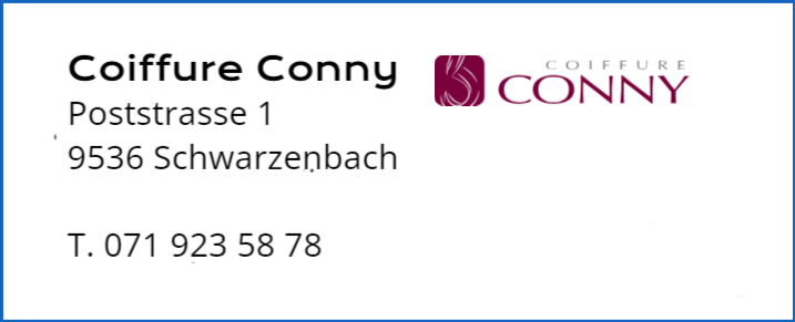 Conny Coiffure 9536 Schwarzenbach
