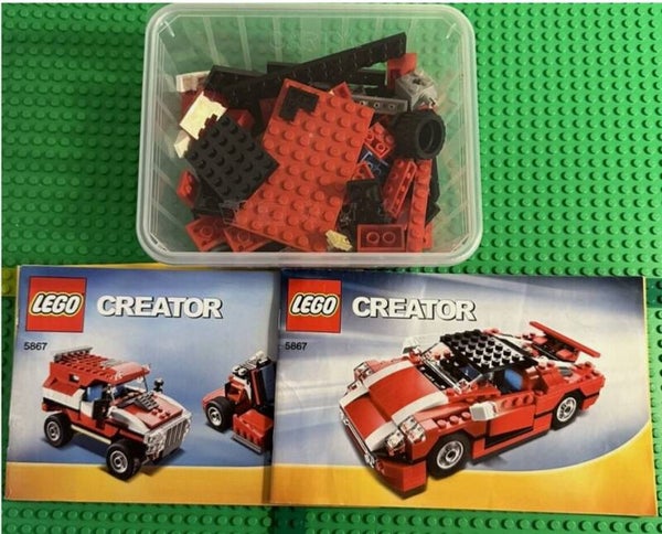 5867., Creator Roter Sportwagen