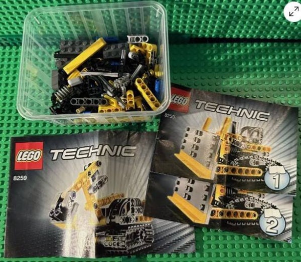 8259., Technik Mini Bulldozer